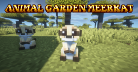 Скачать Animal Garden Meerkat для Minecraft 1.21.10