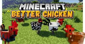 Скачать Better Chickens для Minecraft 1.21.10