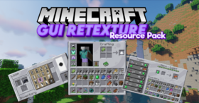 Скачать GUI Retexture для Minecraft 1.21.10