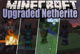 Скачать Upgraded Netherite для Minecraft 1.18.2