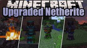 Скачать Upgraded Netherite для Minecraft 1.18.2