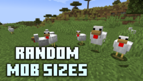 Скачать Random Mob Sizes для Minecraft 1.21.11