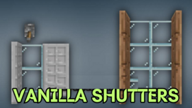 Скачать Vanilla Shutters для Minecraft 1.21.11