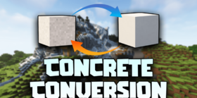 Скачать Concrete Conversion для Minecraft 1.21.11