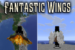 Скачать Fantastic Wings для Minecraft 1.21.11