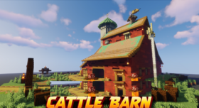Скачать Cattle Barn для Minecraft