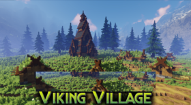 Скачать Viking Village In Fjord для Minecraft
