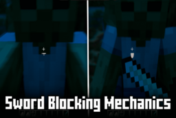Скачать Sword Blocking Mechanics для Minecraft 1.21.11