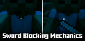 Скачать Sword Blocking Mechanics для Minecraft 1.21.11