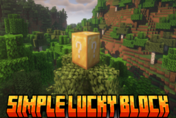 Скачать Simple Lucky Block для Minecraft 1.21.11