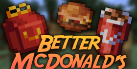 Скачать Better McDonald's для Minecraft 1.21.11