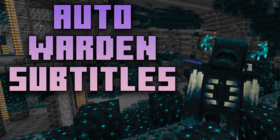 Скачать Auto Warden Subtitles для Minecraft 1.21.11