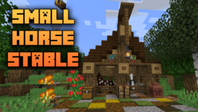 Скачать Small Horse Stable для Minecraft 1.21.11