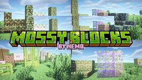 Скачать Nemo’s Mossy Blocks для Minecraft 1.21.11
