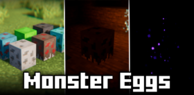Скачать Monster Eggs для Minecraft 1.21.11