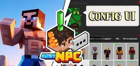 Скачать Easy NPC Config UI для Minecraft 1.21.11