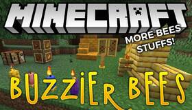 Скачать Buzzier Bees для Minecraft 1.18.2