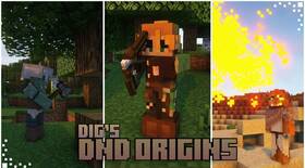 Скачать Dig’s DnD Origins для Minecraft 1.19.4