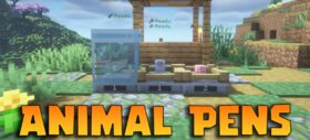 Скачать Animal Pens для Minecraft 1.21.11