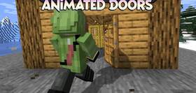 Скачать Animated Doors для Minecraft 1.21.11