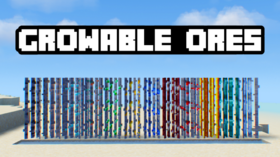 Скачать GrowableOres для Minecraft 1.21.11