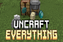 Скачать Uncraft Everything для Minecraft 1.21.11