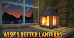Скачать Wisp’s Better Lanterns для Minecraft 1.21.11
