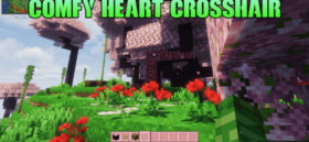Скачать Comfy Heart Crosshair для Minecraft 1.21.11