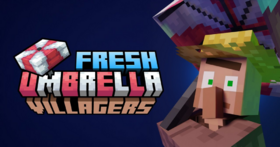 Скачать Fresh Umbrella Villagers для Minecraft 1.21.11
