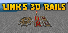Скачать Link’s 3D Rails для Minecraft 1.21.11