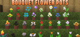 Скачать Bouquet Flower Pots для Minecraft 1.21.11