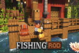 Скачать Fishing Rod 3D Reimagined для Minecraft 1.21.11