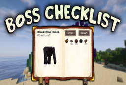 Скачать Boss Checklist для Minecraft 1.21.11