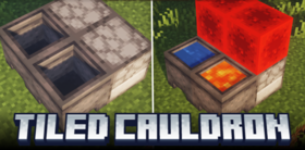 Скачать Tiled Cauldron для Minecraft 1.21.11
