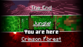 Скачать You Are Here для Minecraft 1.21.11