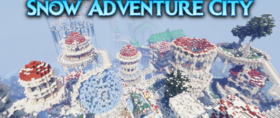 Скачать Snow Adventure City для Minecraft