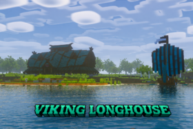 Скачать Viking Longhouse для Minecraft