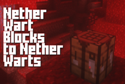 Скачать Nether Wart Blocks to Nether Warts для Minecraft 1.21.11