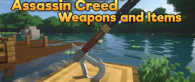Скачать Assassin Creed Weapons And Items для Minecraft 1.21.11