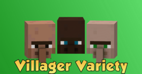 Скачать Villager Variety для Minecraft 1.21.11