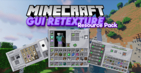 Скачать GUI Retexture для Minecraft 1.21.11
