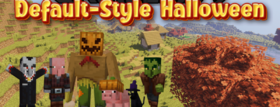 Скачать Default-Style Halloween для Minecraft 1.21.11