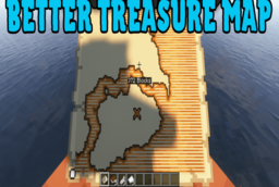 Скачать Better Treasure Map для Minecraft 1.21.11