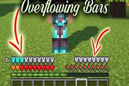 Скачать Overflowing Bars для Minecraft 1.21.11