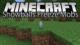 Скачать Snowballs Freeze Mobs для Minecraft 26.1