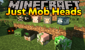 Скачать Just Mob Heads для Minecraft 26.1
