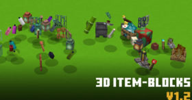 Скачать 3D Item – Blocks для Minecraft 26.1