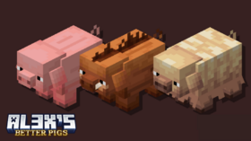 Скачать Al3x’s Better Pigs для Minecraft 26.1