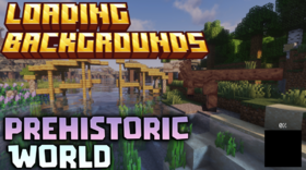 Скачать Loading Backgrounds – Prehistoric World для Minecraft 26.1.2