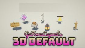 Скачать GeForceLegend’s 3D Default для Minecraft 26.1.1